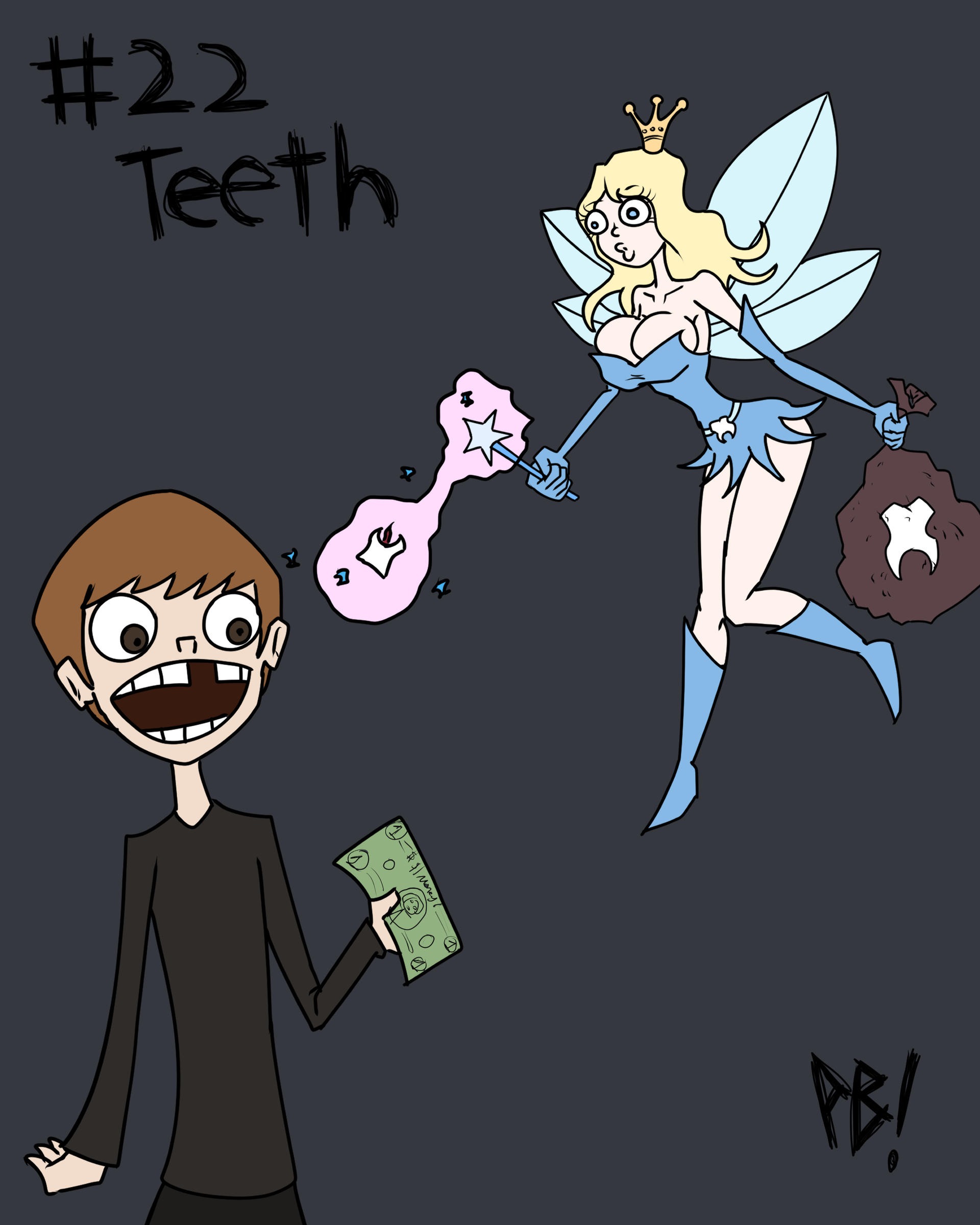 Deviantart Rateeth Teeth Girl by ProfanityBeaver on DeviantArt