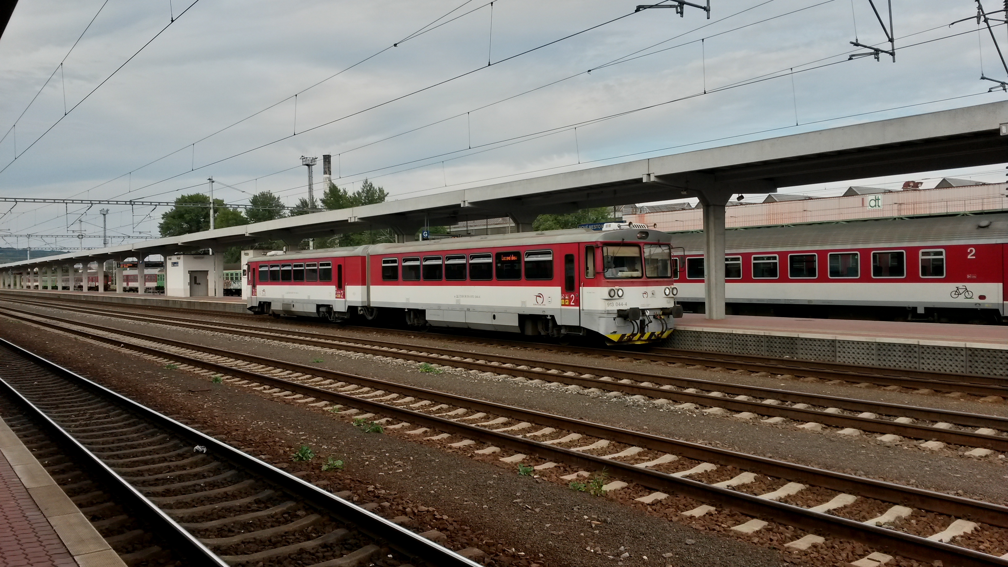 Baguette at railway station