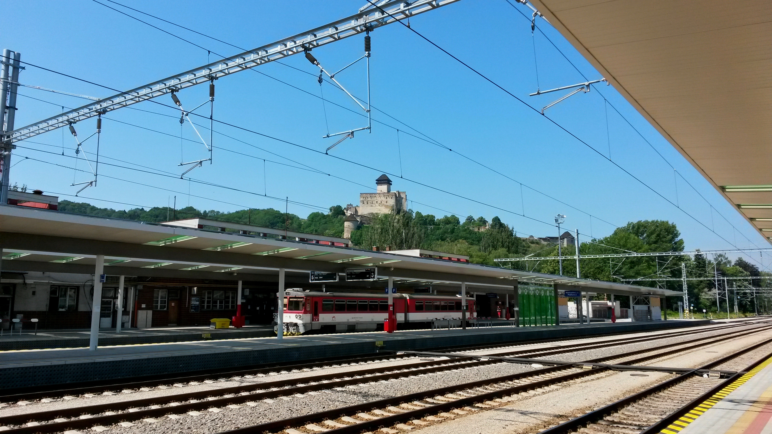 Trencin, Railway station