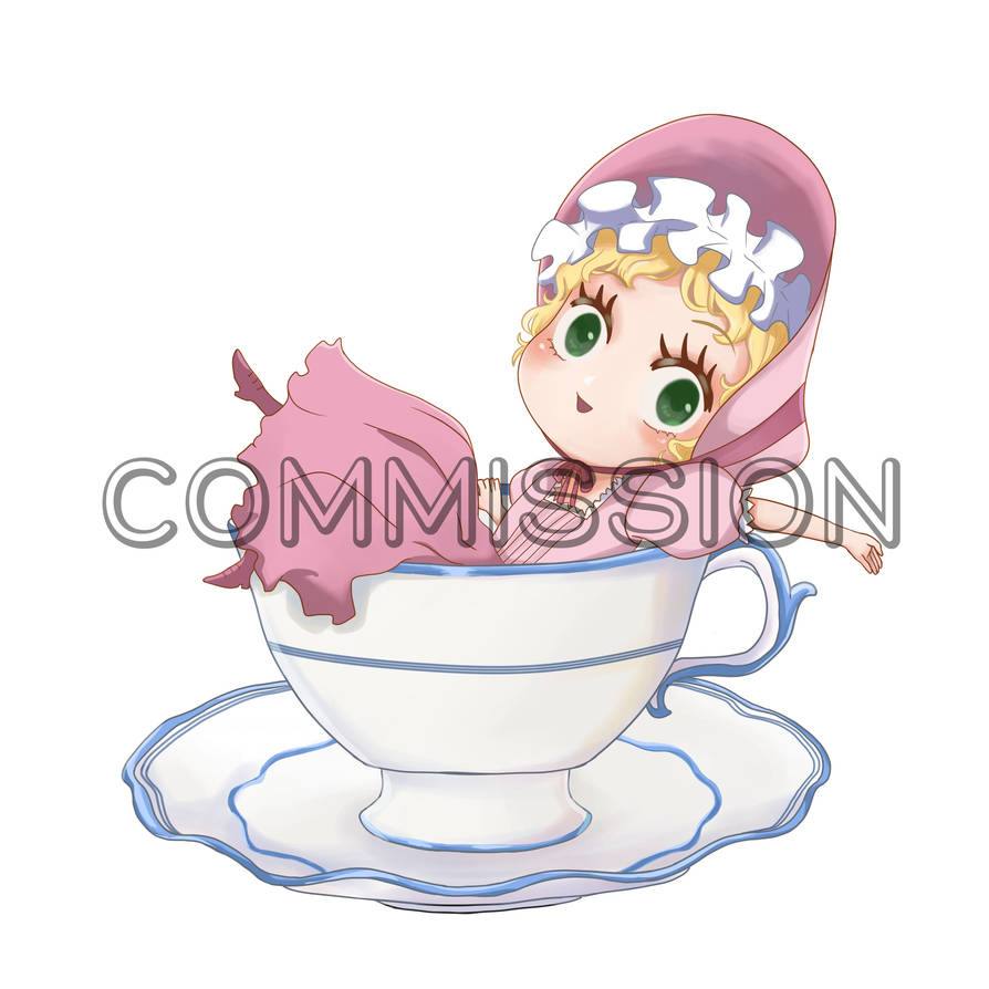 Chibi Tea commission by valrui on DeviantArt