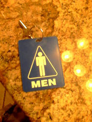 Mens restroom key