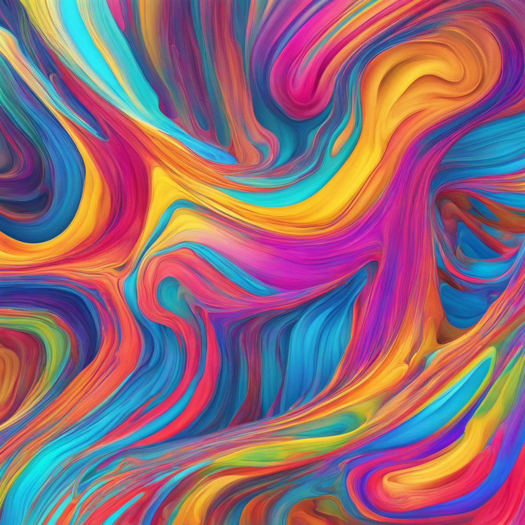 Colorful backrobd