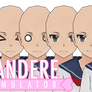 [MMD] Yandere Simulator - New Base + New Facials