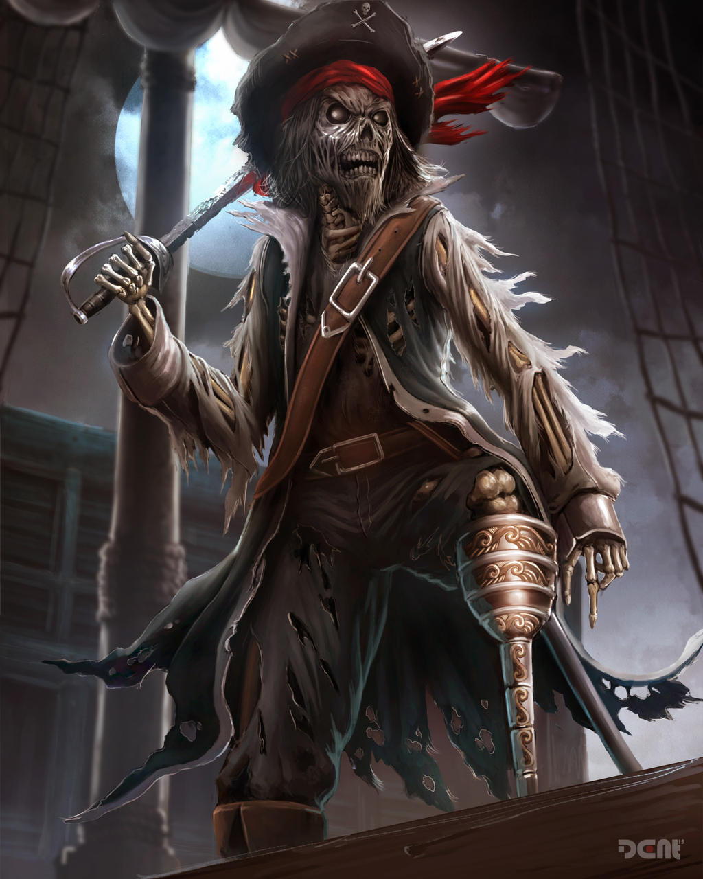 Skeleton Pirates By Denniandria On Deviantart