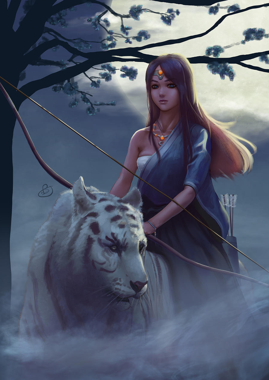 Mirana Mount Rabbit mirana by bryuenart on DeviantArt