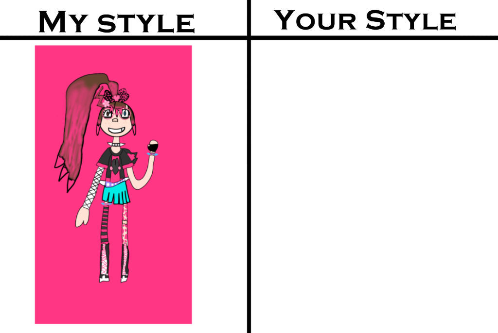 My Style In Your Style Challenge By Jadethemogirl2008 On Deviantart My Style In Your Style Challenge By Jadethemogirl2008 On Deviantart