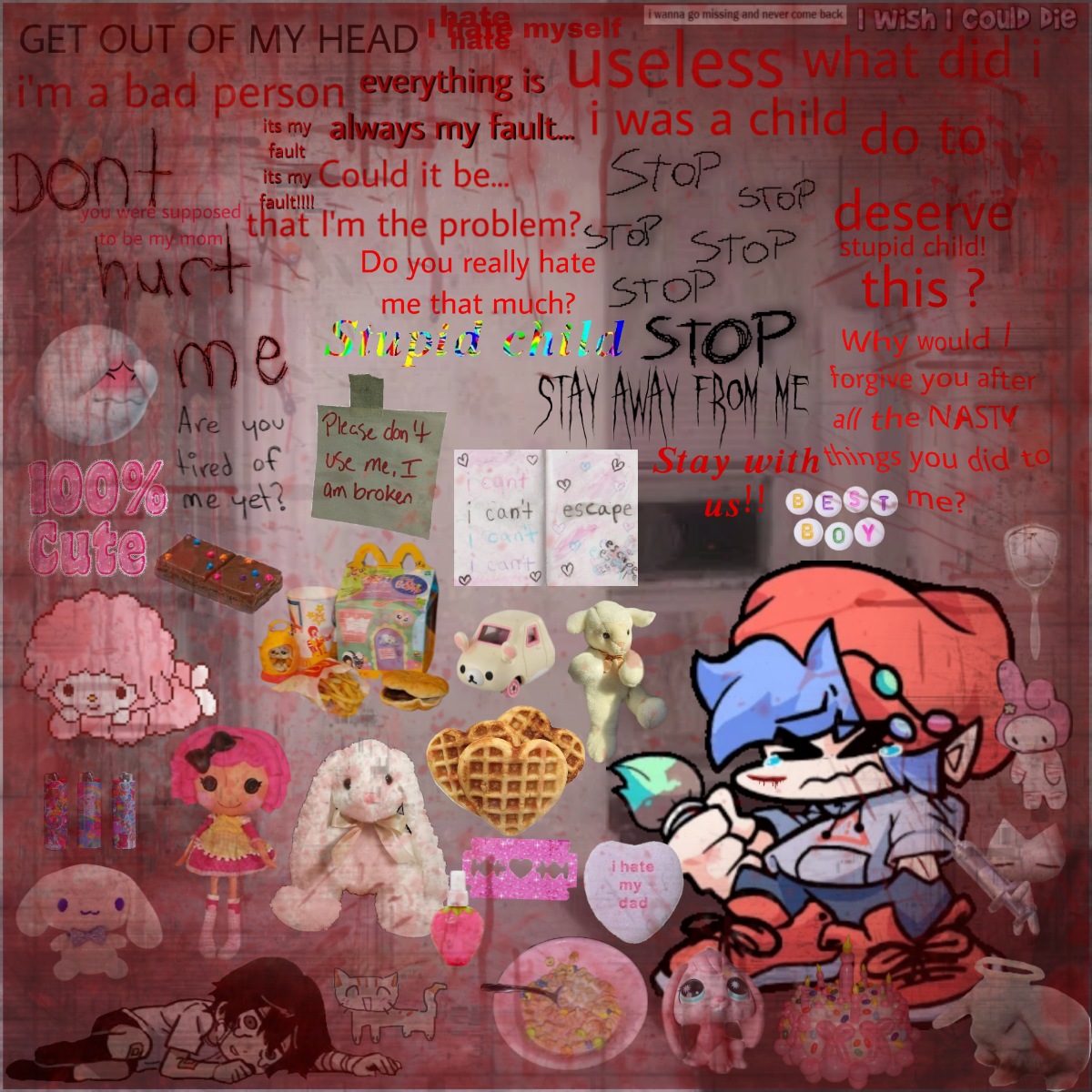 Traumacore Edit ((experiment)) by BlaBlaismyname on DeviantArt