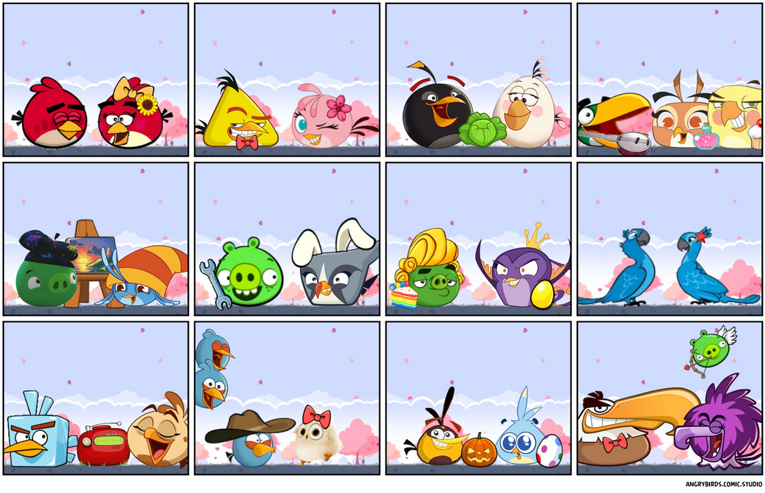 Angry Birds Lovebirds And Pigs By Jadethemogirl2008 On DeviantArt angry-birds-lovebirds-and-pigs-by-jadethemogirl2008-on-deviantart