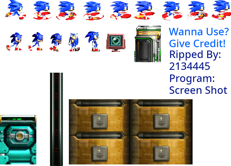 DStar on X: I finally completed all 4 sprites for the Sonic