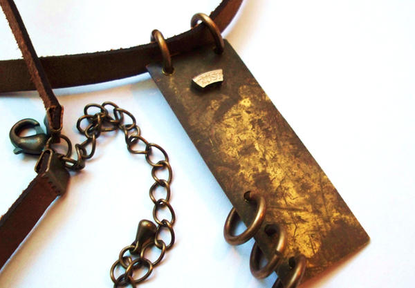 Necklace Rusting Rust Necklace by salvagedsword on DeviantArt