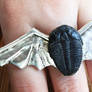 Winged Trilobite Ring