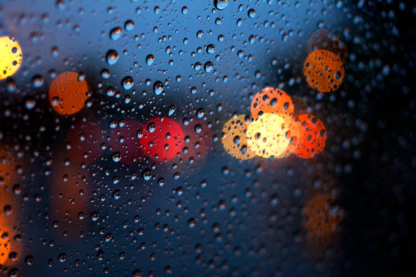 Rain Drops Bokeh