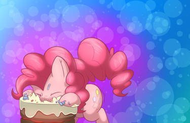 Pinkie nomming background -textless-