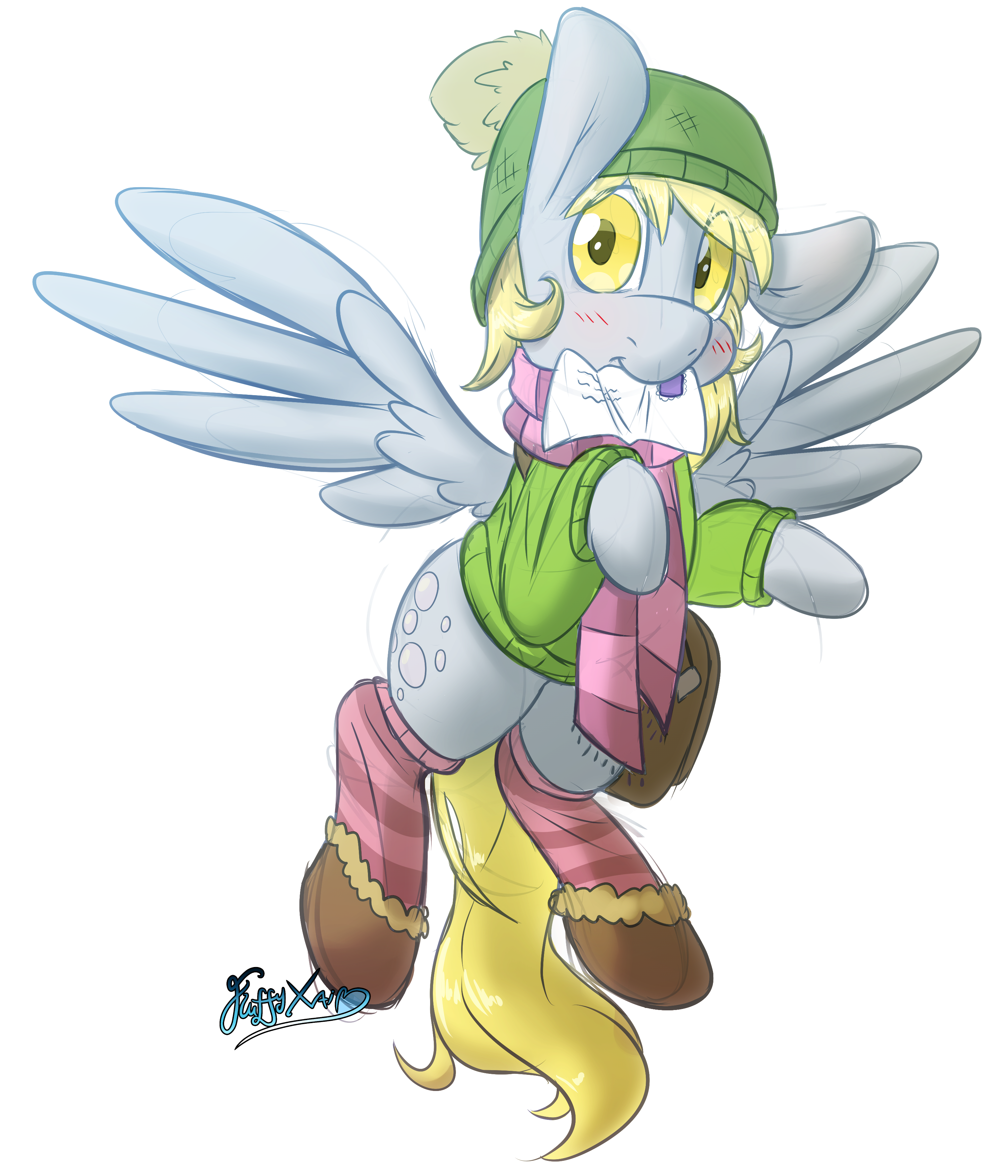 Winter Mailpony