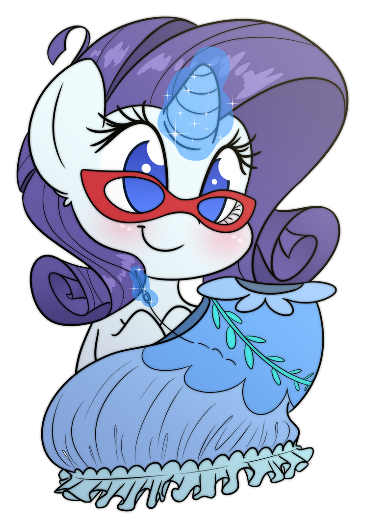 Chibi Rarity by FluffyXai on DeviantArt
