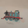 My second drawing of Thomas the Tank Engine