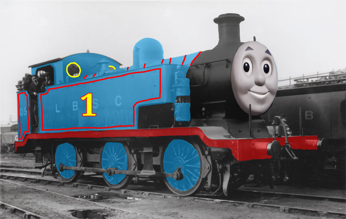 Less Detailed Thomas Thomas's proper shape by AuraKnight100 on DeviantArt