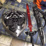 Dark Link Master Sword, Shield, and Sheath