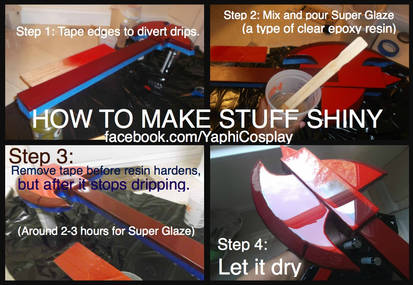 How to make stuff shiny (Marshall Lee guitar)