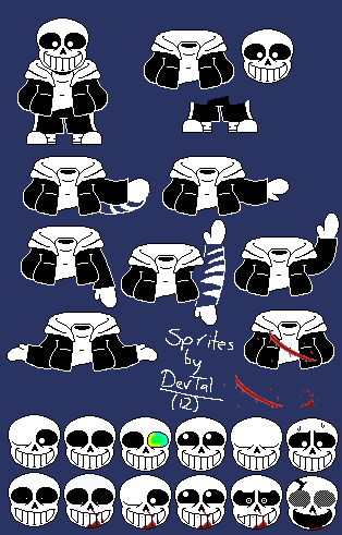 Undertale Sans Sprite Sheet Black And White By Devtal12 On Deviantart Undertale Sans Sprite Sheet Black And White By Devtal12 On Deviantart