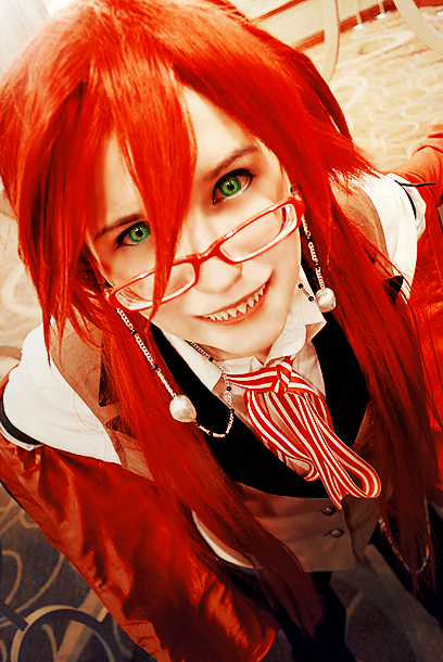 Kuroshitsuji Grell Sutcliff Cosplay