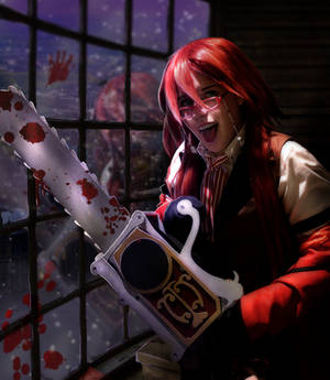 Kuroshitsuji Grell Cosplay: Jack The Ripper