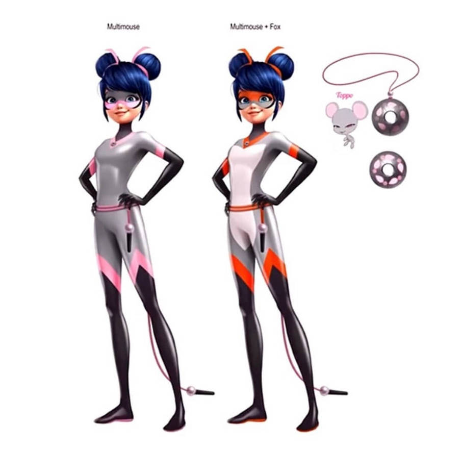 Multimouse Mask Miraculous Multimouse and Fox 1 by AlexandreGRONDIN on DeviantArt