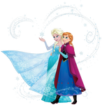 Elsa and Anna Sisters 1