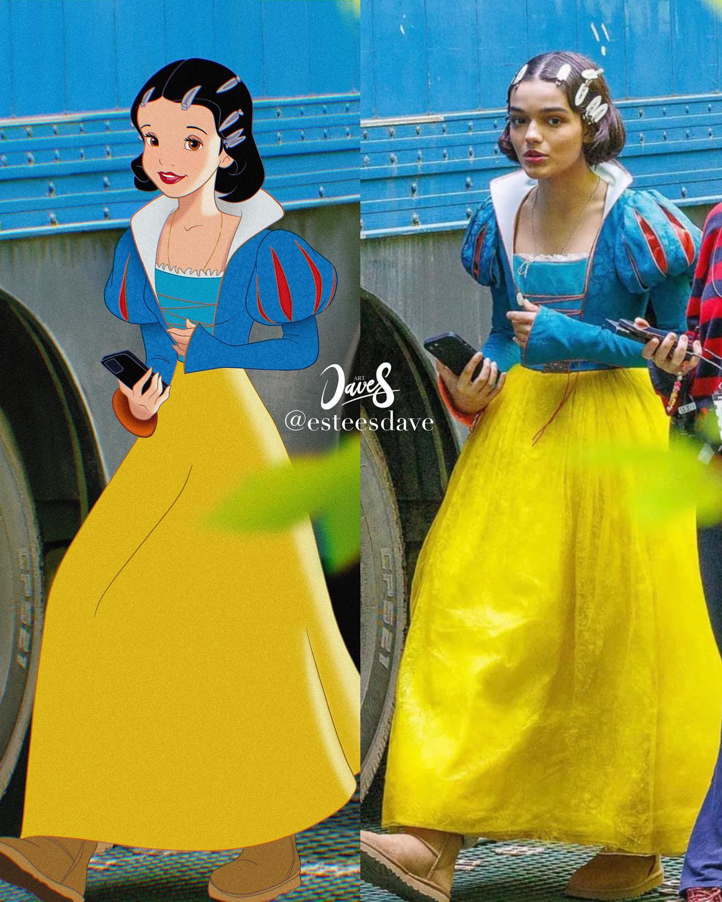 First look at Rachel Zegler as SnowWhite in Disney by AlexandreGRONDIN on DeviantArt