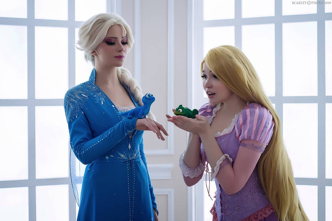 Elsa And Rapunzel Frozen X Tangled 3 By AlexandreGRONDIN On elsa-and-rapunzel-frozen-x-tangled-3-by-alexandregrondin-on