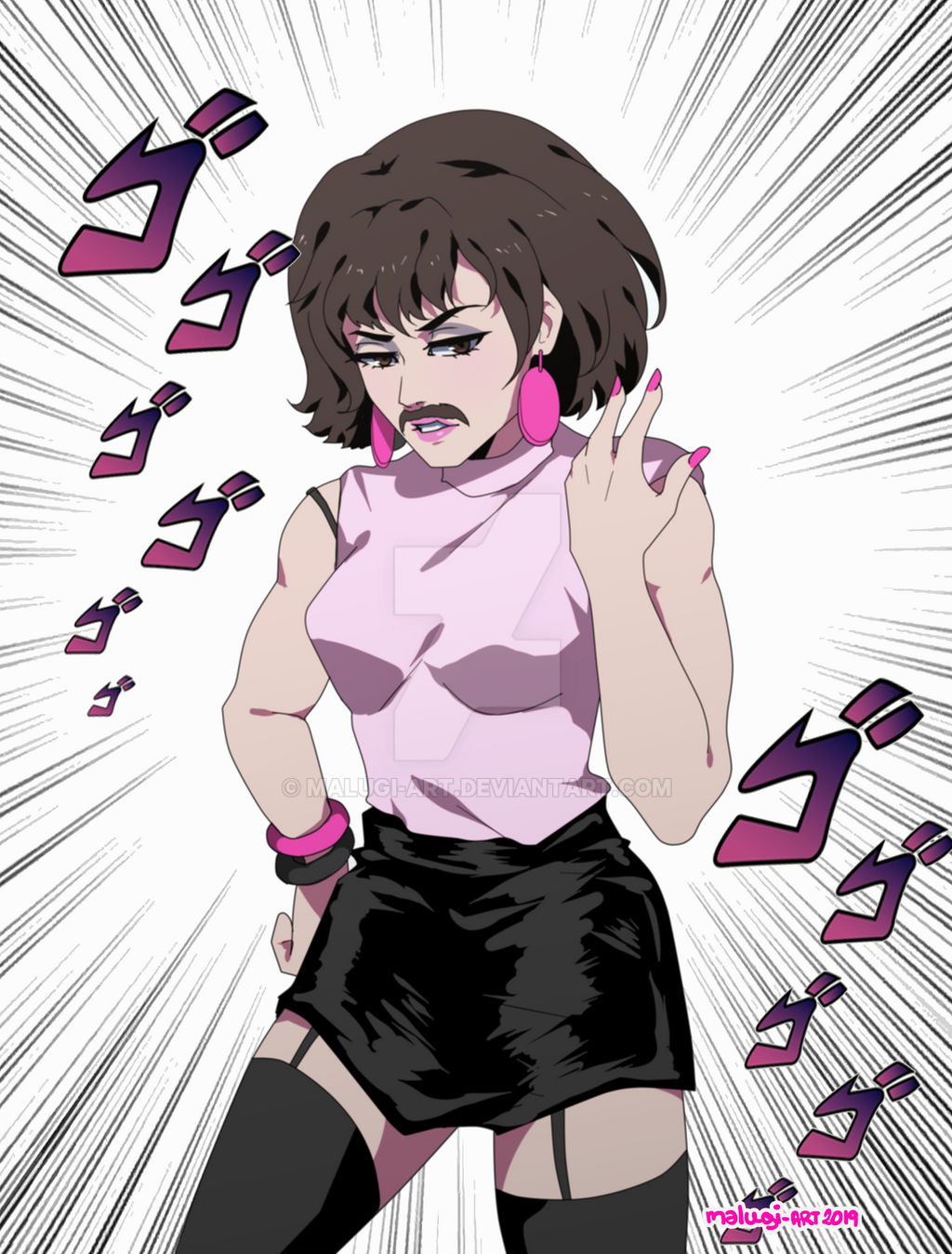 Freddie Mercury's Bizarre Adventure by Malugi-Art on DeviantArt Freddie Mercury's Bizarre Adventure by Malugi-Art on DeviantArt