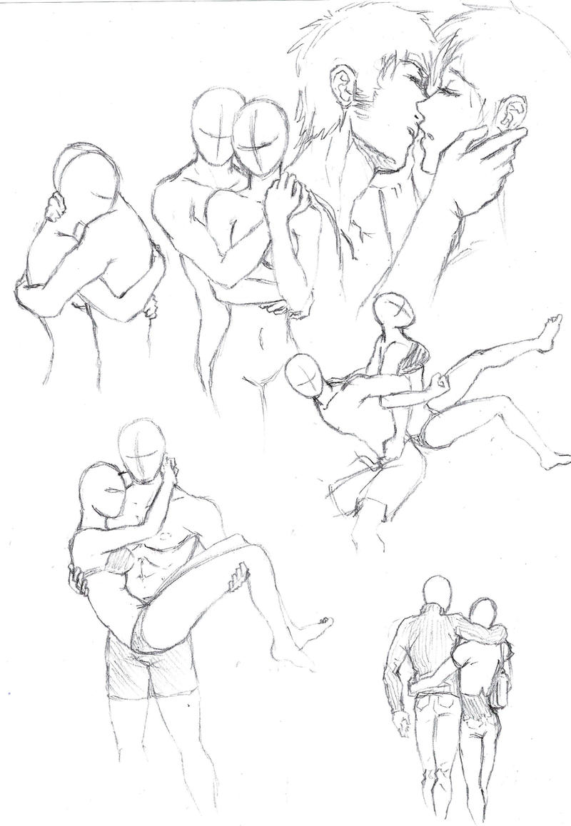 Quick Doodle - Couples by MadameNyx on DeviantArt