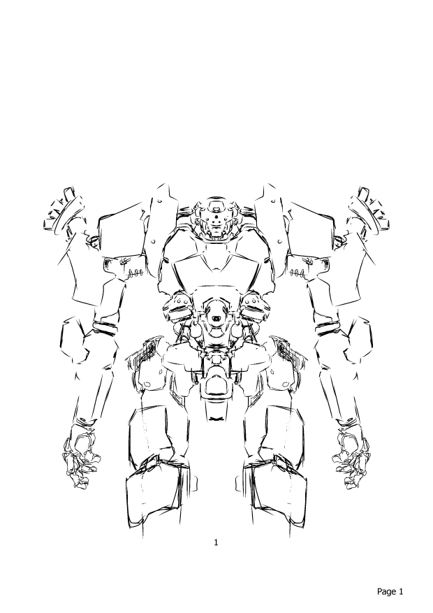 Mecha Test Sketch