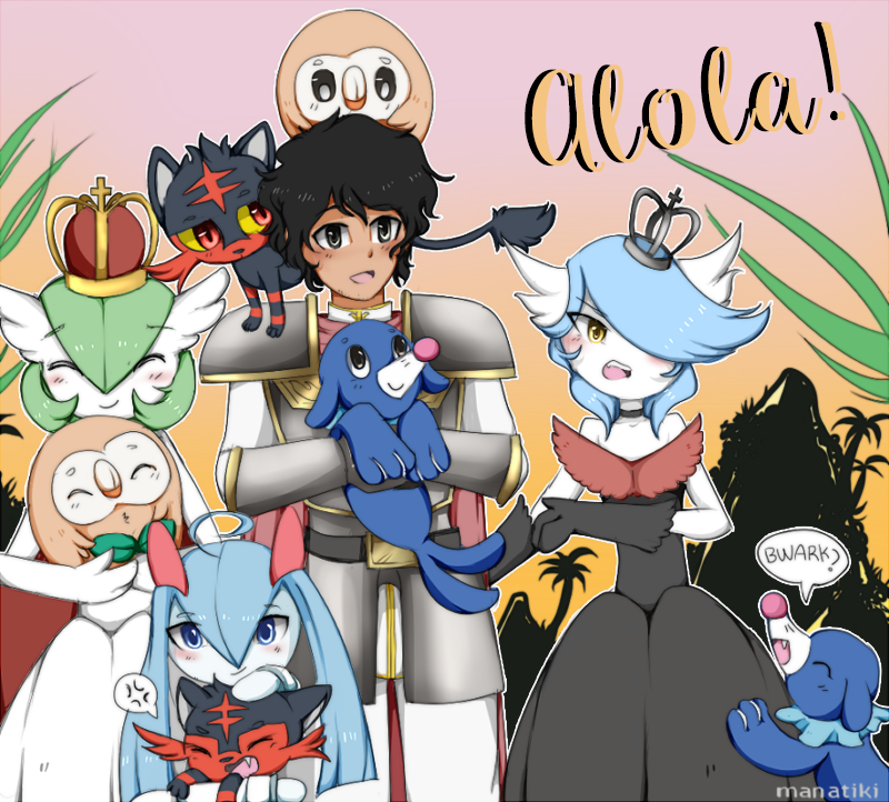  Alola Starters