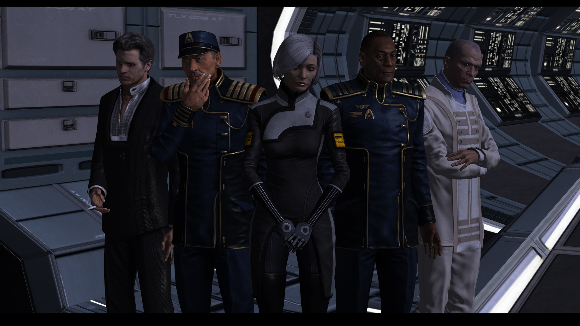 Mass Effect Allies Pose