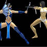 Kitana vs Flesh Pits Mileena