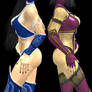 Kitana and Mileena photoshoot