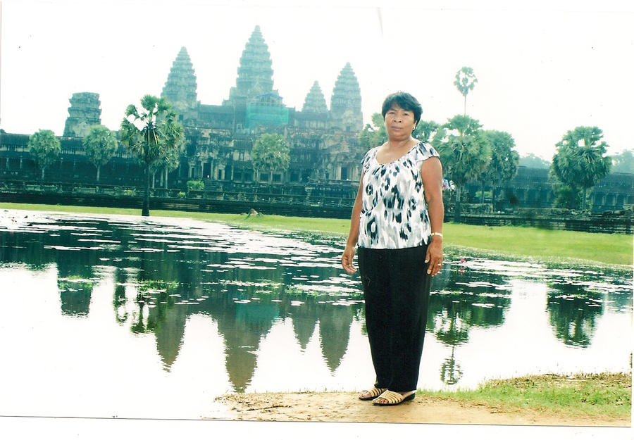 MY MOM in Cambodia