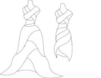 Dress outlines