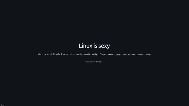 Linux is sexy :3