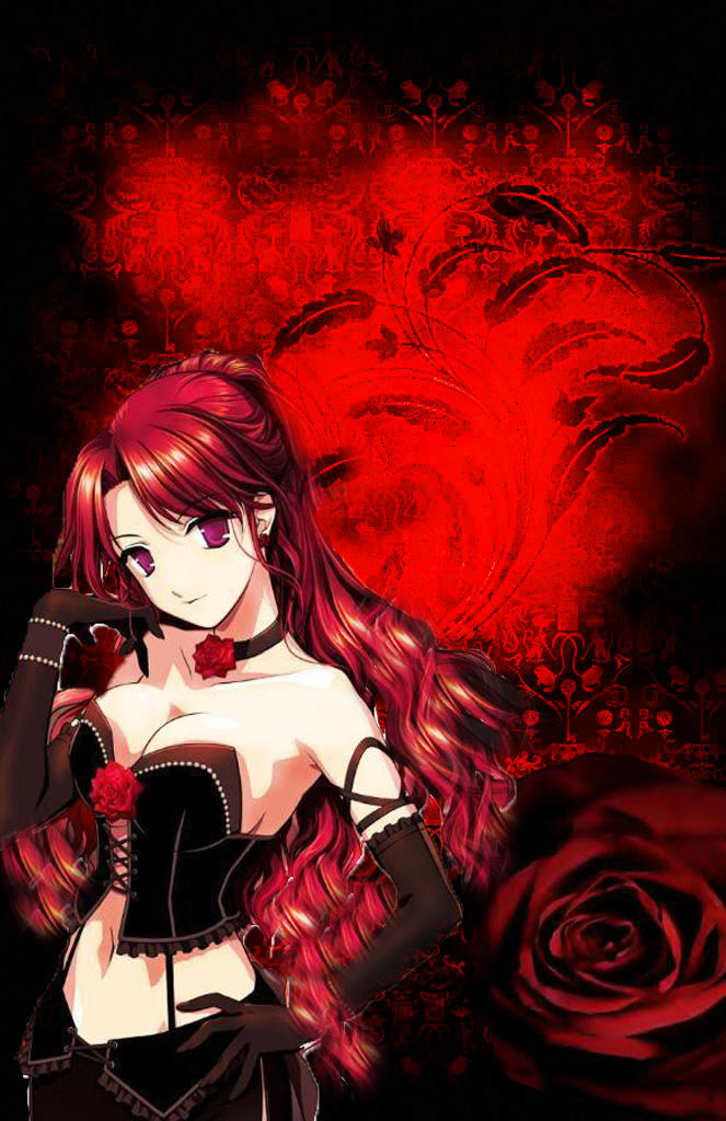 Red Rose Anime Wallpaper by Nanadevilcry on DeviantArt