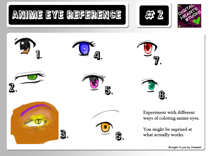 Anime Eye Reference 2