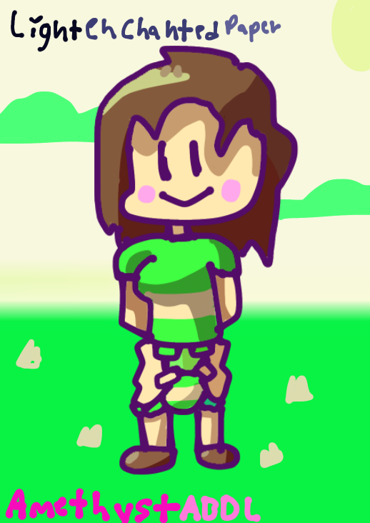 Undertale Abdl - Chara diaper by lightenchantedpaper on DeviantArt
