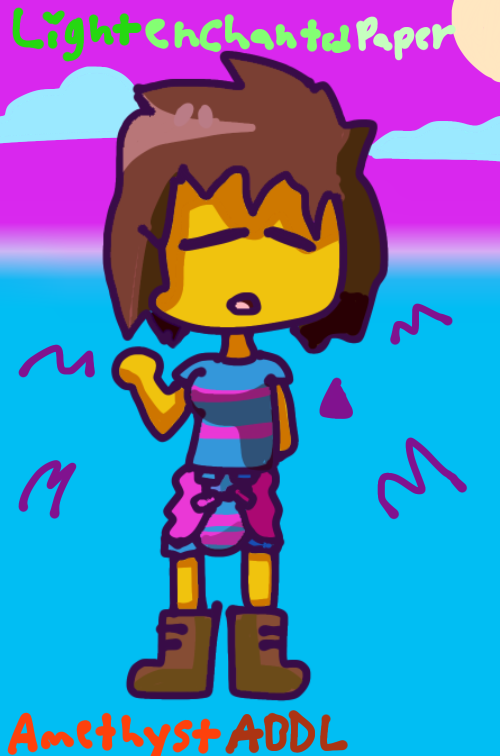 Undertale Abdl - Frisk Diaper by lightenchantedpaper on DeviantArt