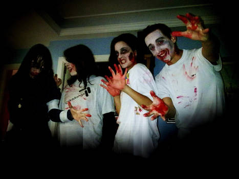 zombies in halloween