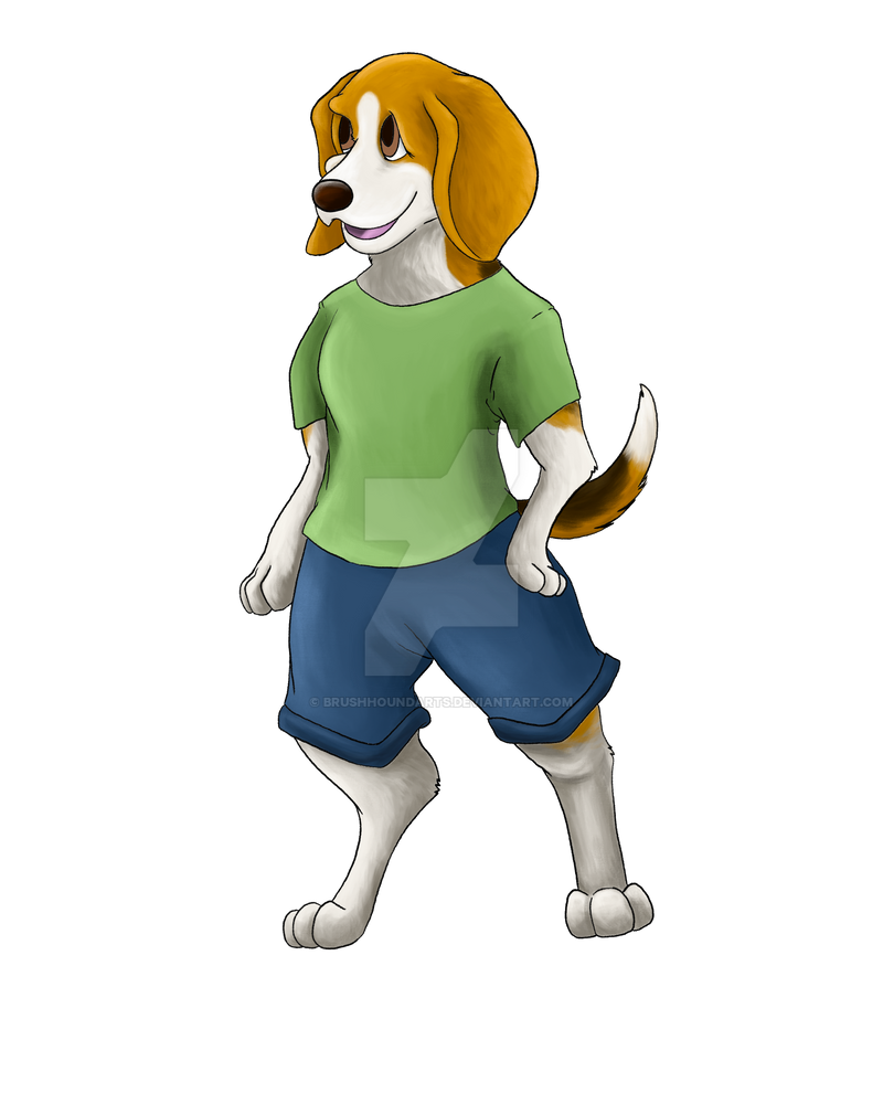 Anthropomorphic Beagle Character by BrushHoundArts on DeviantArt Anthropomorphic Beagle Character by BrushHoundArts on DeviantArt