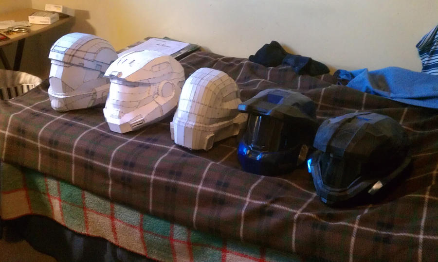 my helmet lineup