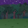 MLP BG-Forest At Night