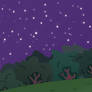 MLP BG-Forest At Night #2