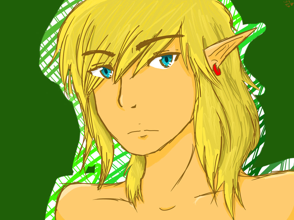 Breath of the Wild Link (Hair Down) by Hyrulian-Creed on DeviantArt